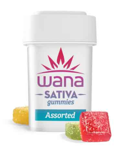 Wana 100mg Assorted Sativa Gummies