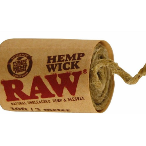 Raw Hemp Wick 10 ft./3 meter