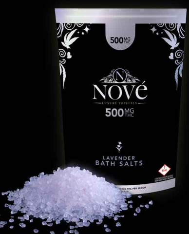 Nove Lavender Bath Salt 500mg