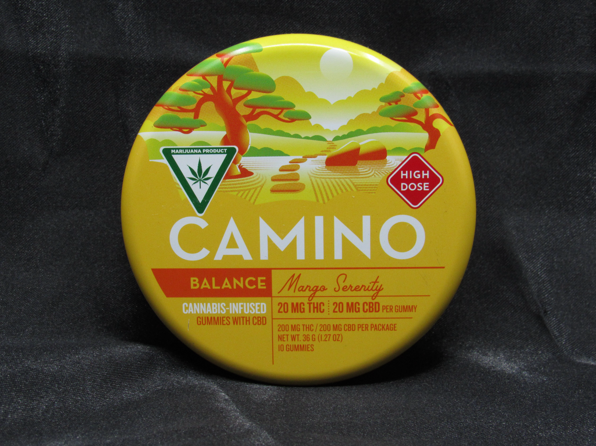 Mango 200mg + CBD Gummies | Camino