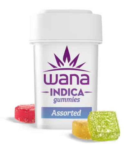 Wana 100mg Assorted Indica Gummies