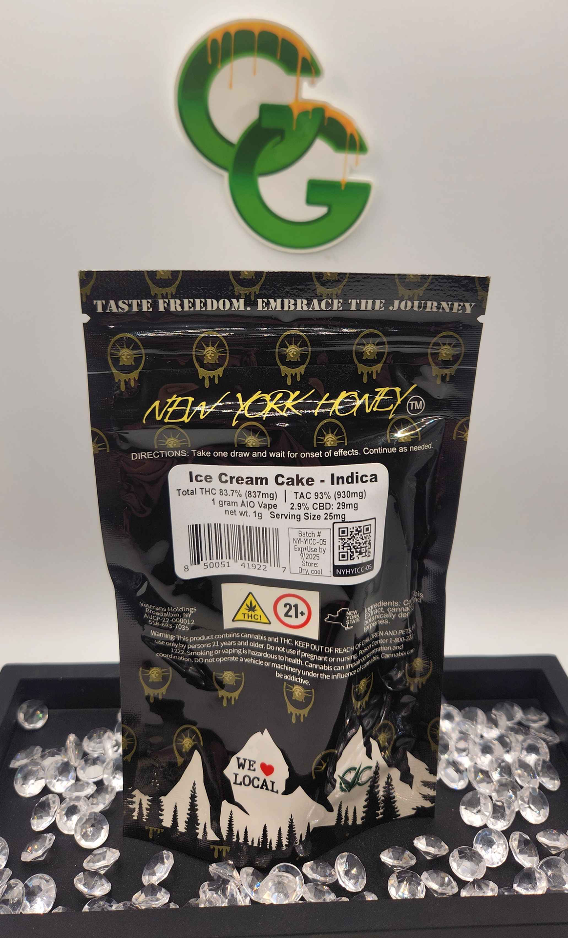 Ice Cream Cake 1G All-In-One Vape Pen VH