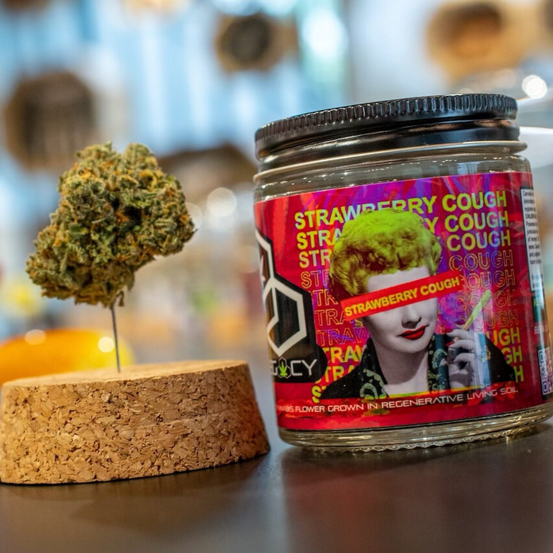 Strawberry Cough 1/8 | Bern Legacy