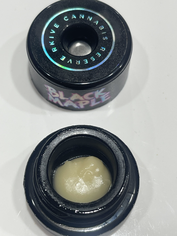 Black Maple 1g Live rosin