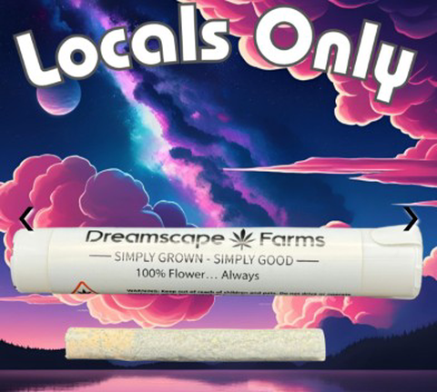 Locals Only Preroll 1g