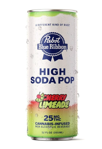 PBR Infused High Soda Pop - Cherry Limeade | 25mg |