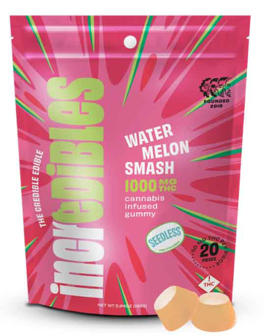 Incredibles: 1000mg Watermelon Gummy