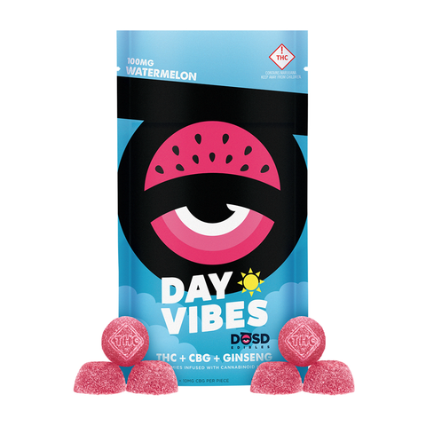 DOSD Nano Vibes | Day Watermleon CBG 100mg Rec