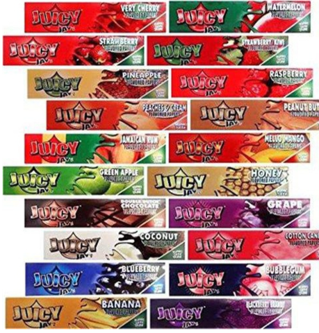 JUICY - STRAWBERRY - FLAVORED HEMP WRAPS