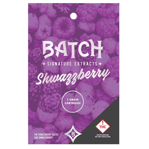 BATCH - 1000mg - SHWAZZBERRY - Cartridge