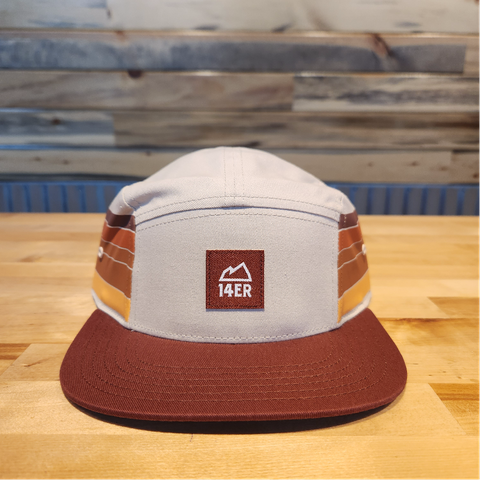 5 Tri-Color panel hat