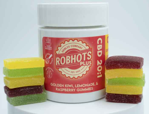 ROBHOTS Plus Gummies | MED | 20:1s (CBD:THC)