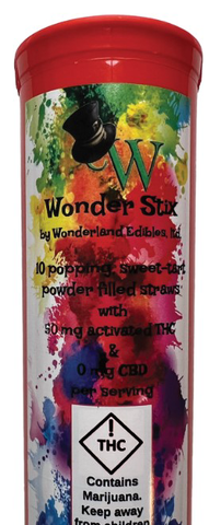WONDER STIX- 500mg CHERRY 10pk