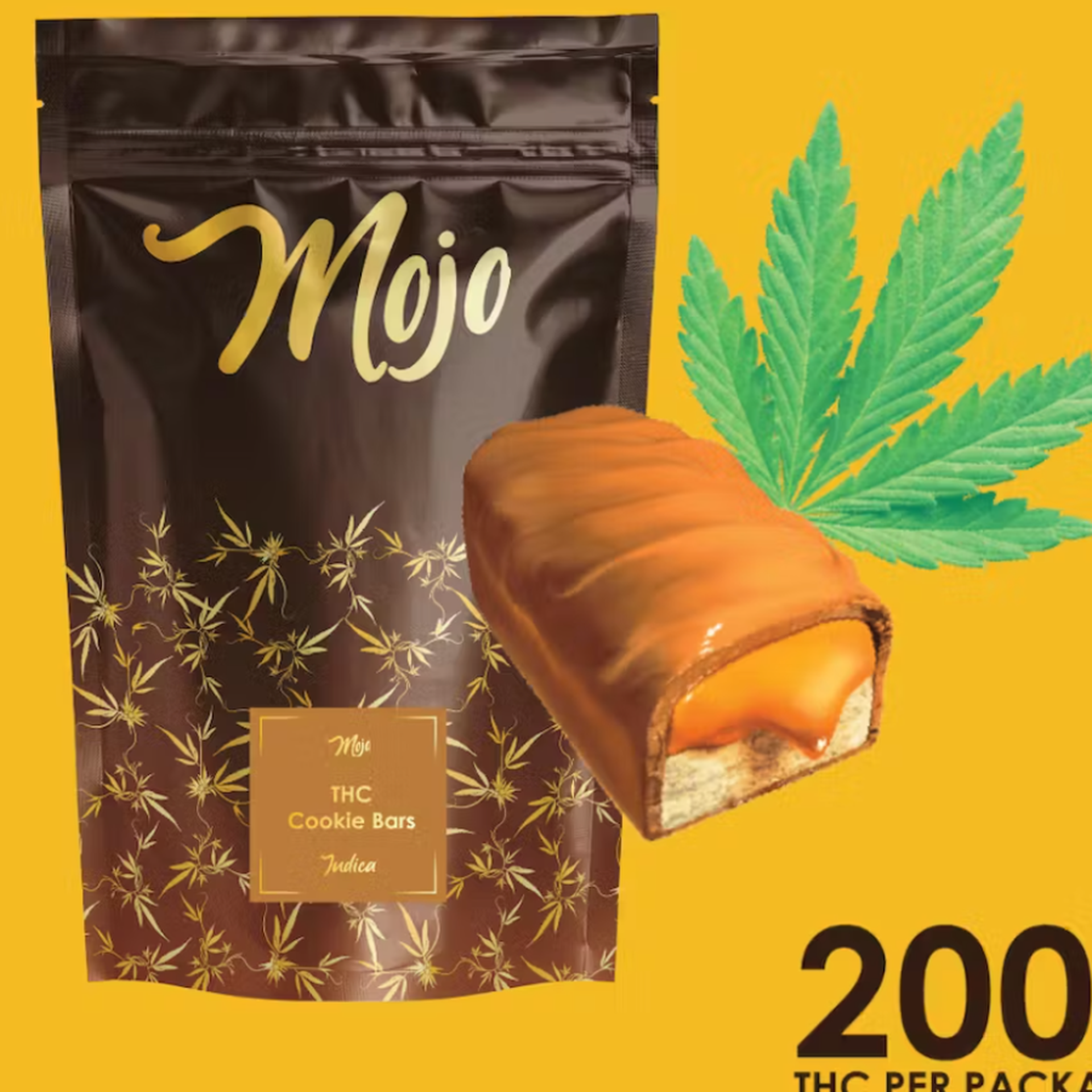 Cookie Bars 200mg pack | Mojo
