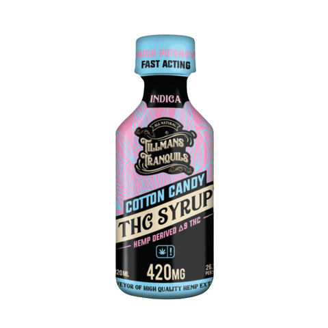 Tillmans THC Syrup ( 420mg ) - Cotton Candy