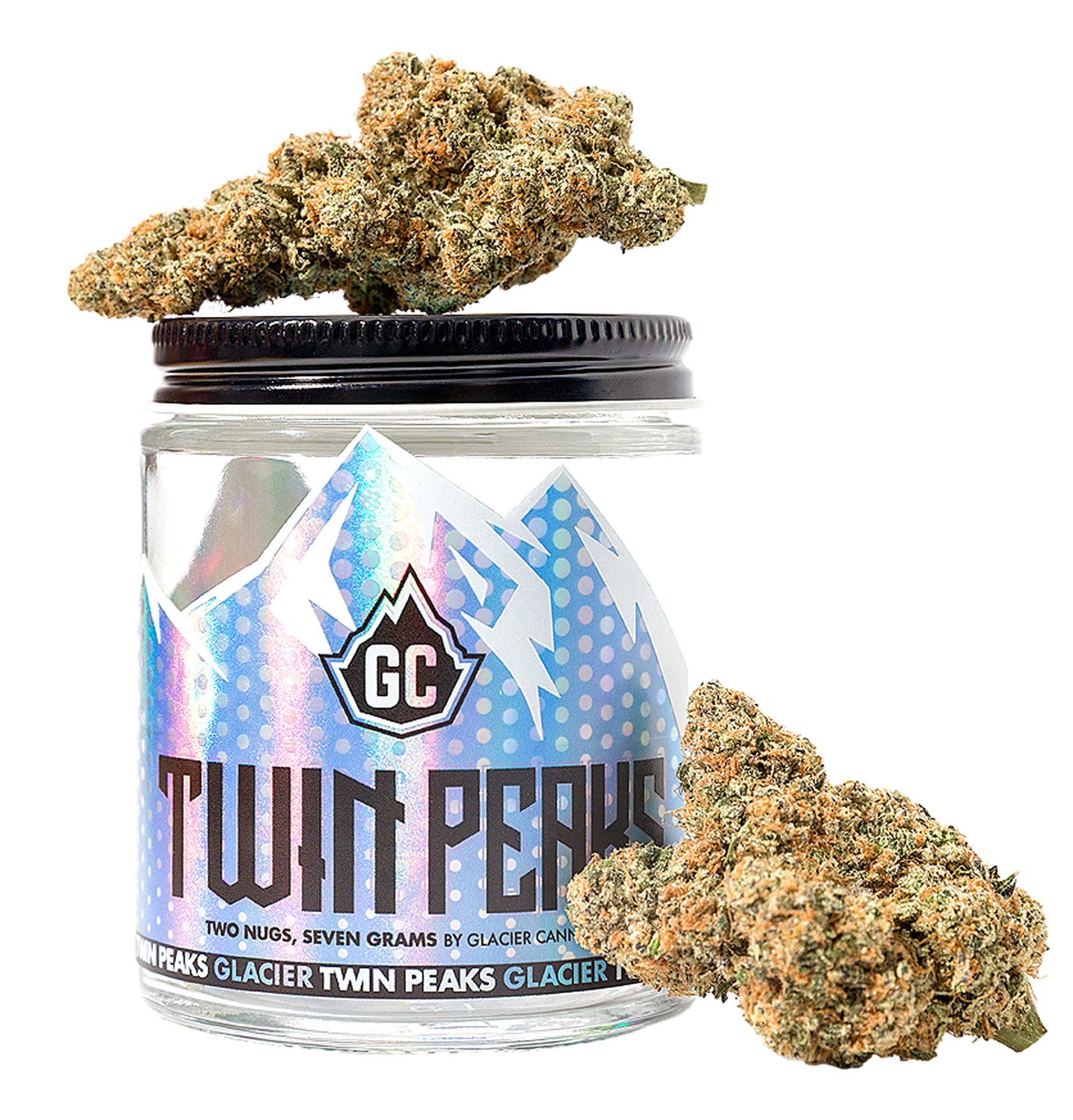 Glacier Flower (C) - High Speed Twin Peak - 7g