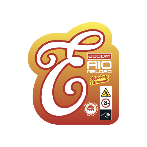 Eureka Vapor Fusion 1000mg AIO Reload Strawberry Clemonade