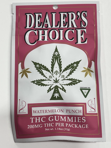 Watermelon Punch 4pack 50mg Gummies