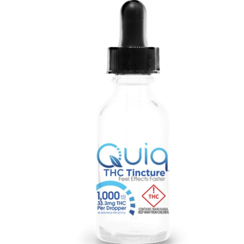 Quiq 30ml/bottle 20:1 (1000mg CBD : 50mg THC) Tincture - 20:1
