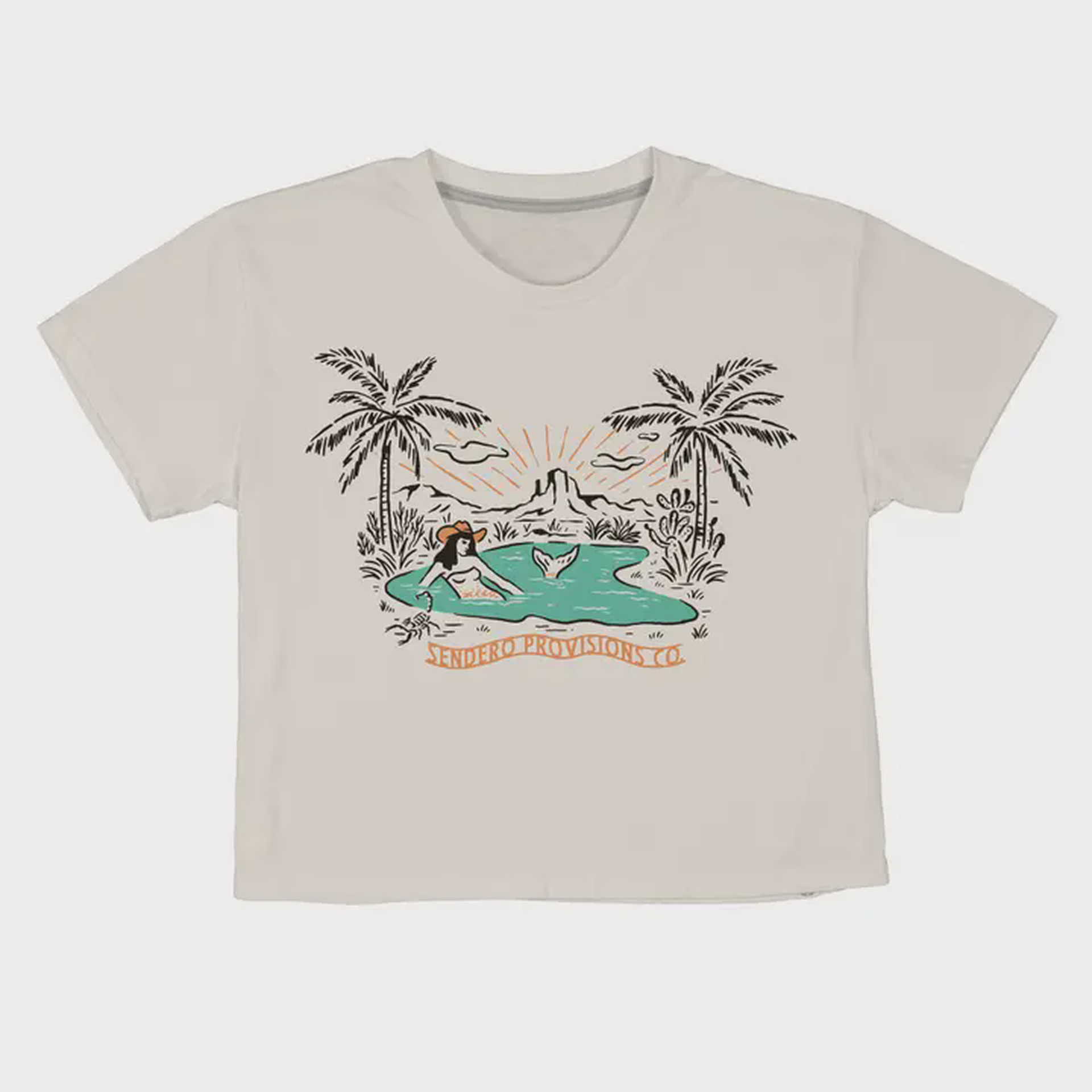 Mirage Crop Tee