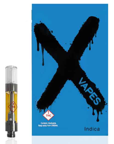 X Vapes Northern Lights (Indica) 1000mg Distillate Vape Cartridge