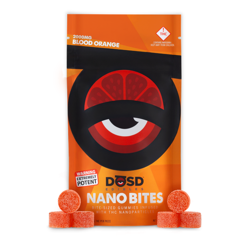 DOSD - 2000mg NANO BITES - BLOOD ORANGE