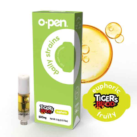 O.pen .5g Tiger’s Blood Vape Cartridge