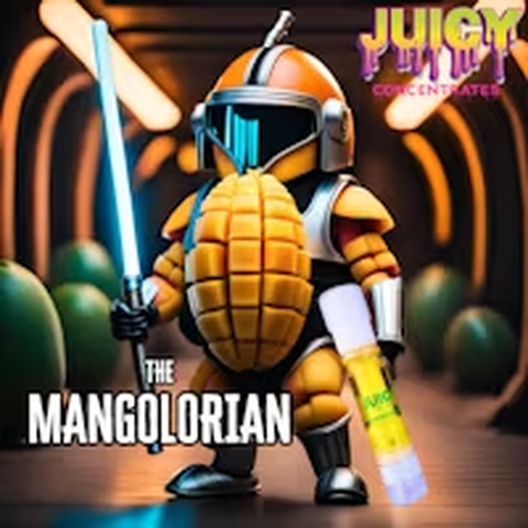 JUICY - 1g THE MANGOLORIAN, DIST. CART - THE MANGOLORIAN
