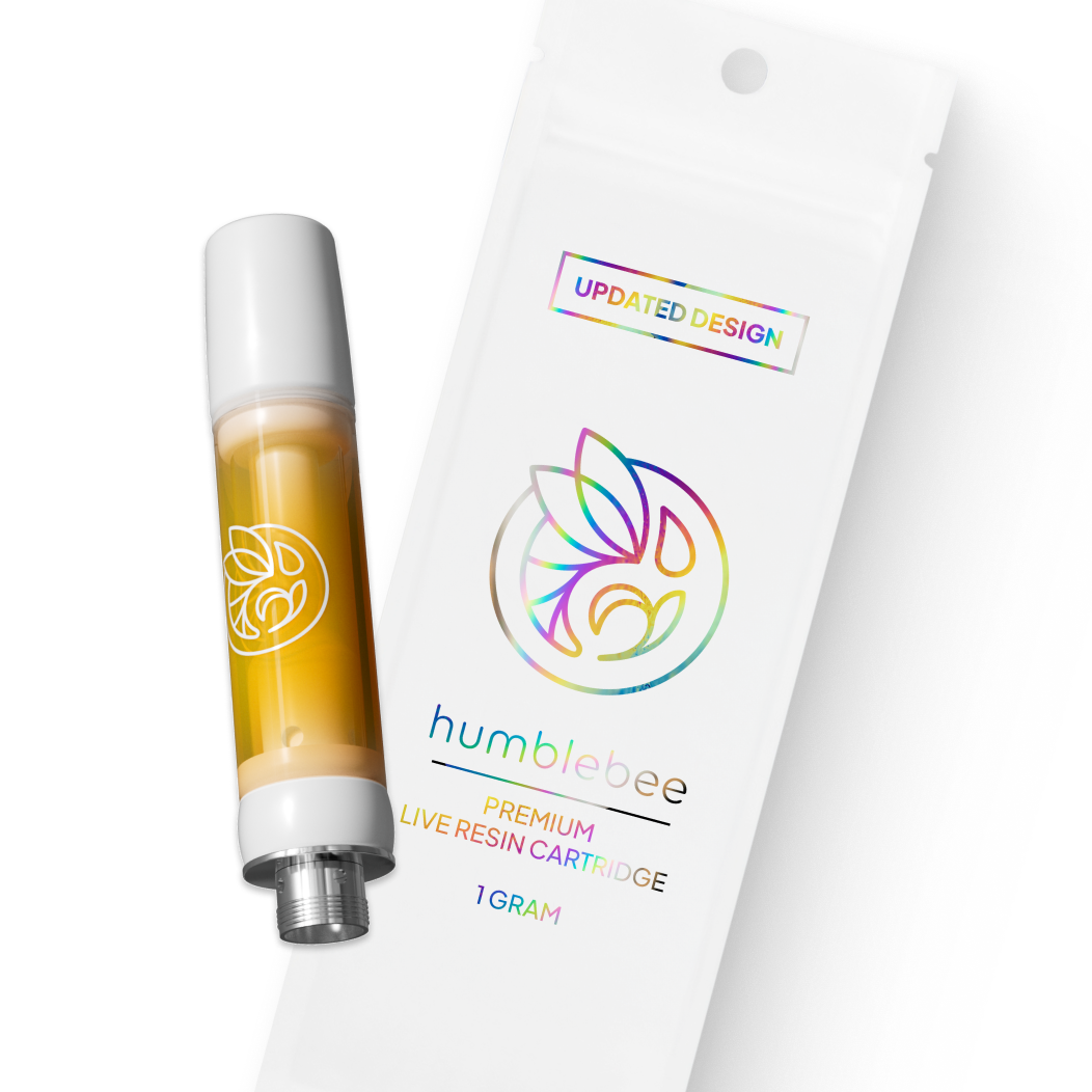 Humblebee - Vanilla Frosting X Orange Sherbert X Gelato Live Resin Cartridge 1g