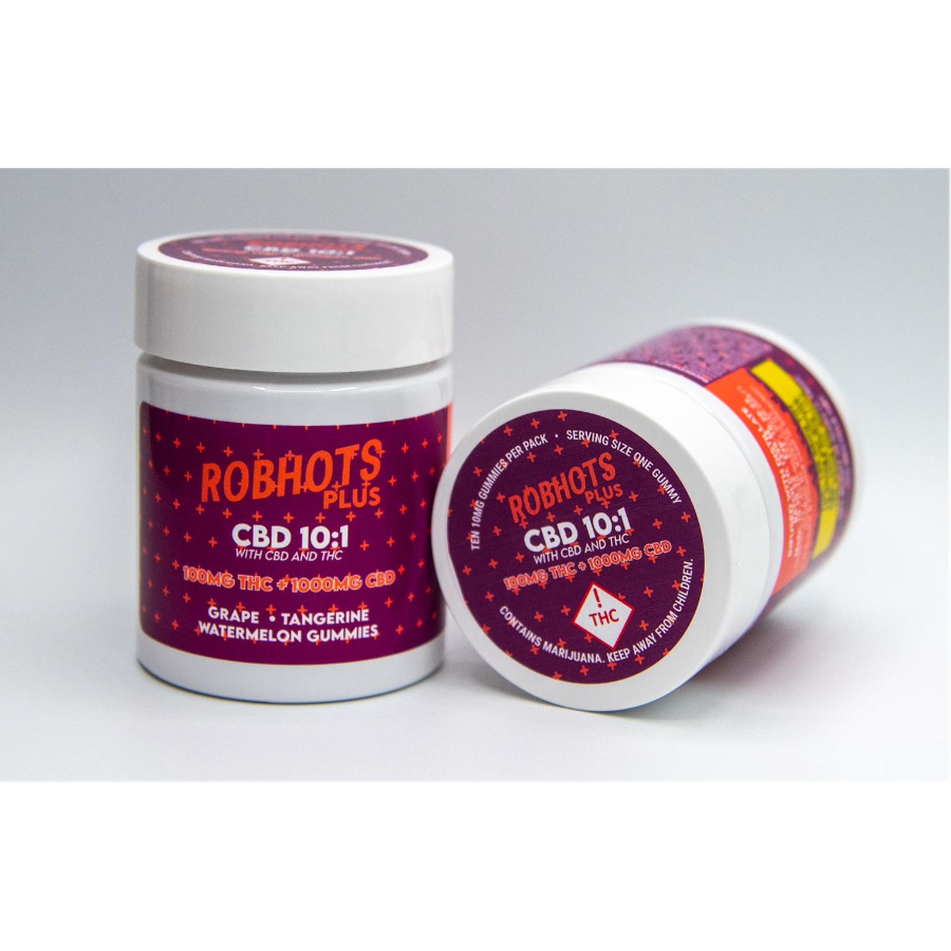 ROBHOTS - 10:1 THC:1000mg CBD:100mg - MED