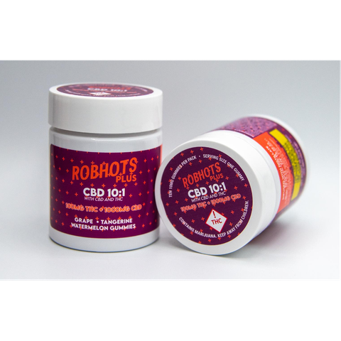 ROBHOTS - 10:1 THC:1000mg CBD:100mg - MED