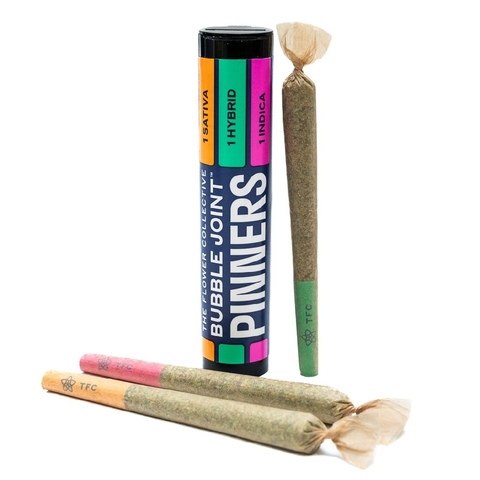 The Flower Collective Pinner Jar | 3-pack 1.5g Rec