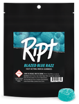 Ript - Blazed Blue Razz - Indica Gummies (100mg)