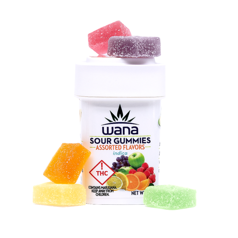 Wana Classic Gummies | Indica 100mg Rec