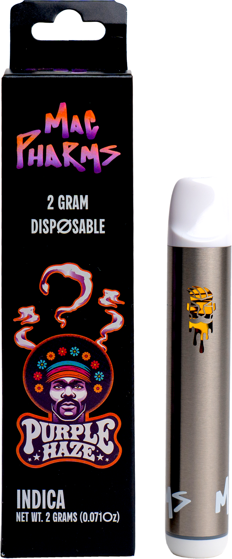 Purple Haze 2g AIO Disposable | Mac Pharms