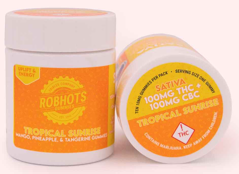 Robhots 100mg Tropical Sunrise Gummies