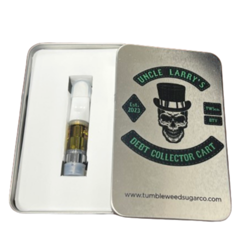 Uncle Larry's Debt Collector Vape Cart - Peanut Butter Breath - 0.5 Gram