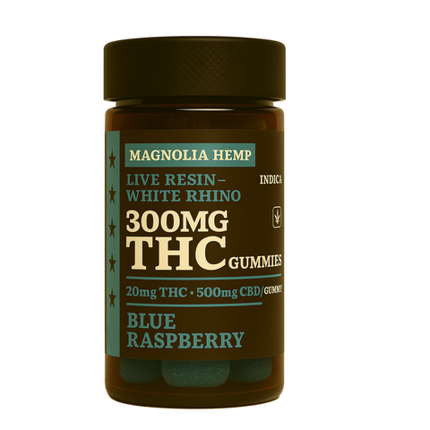 Magnolia Hemp - Gummies ( 15ct ) - Blue Raspberry