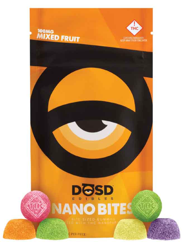DŌSD Edibles - 100mg Nano Bites - Mixed Fruit