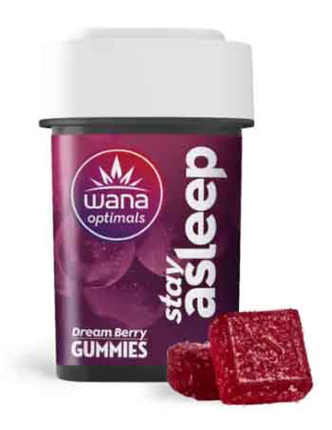 Wana 100mg Stay Asleep Dream Berry Gummies