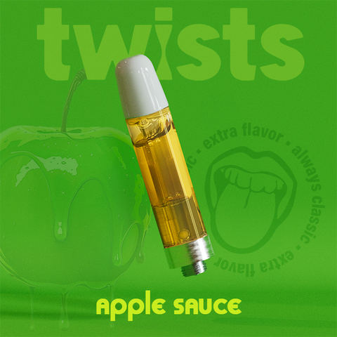 OIL - 1000mg APPLE SAUCE - TWISTS CART