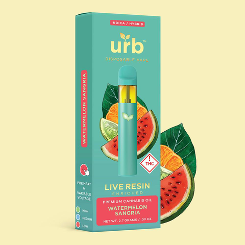 Urb - 2.7g AIO - Watermelon Sangria