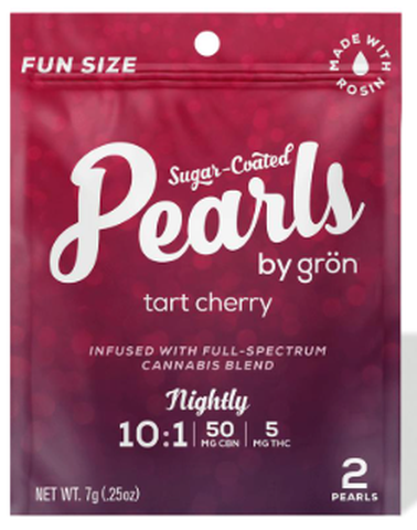 *Promo* - Gron - Fun Sized Pearls - Tart Cherry 2 Pack