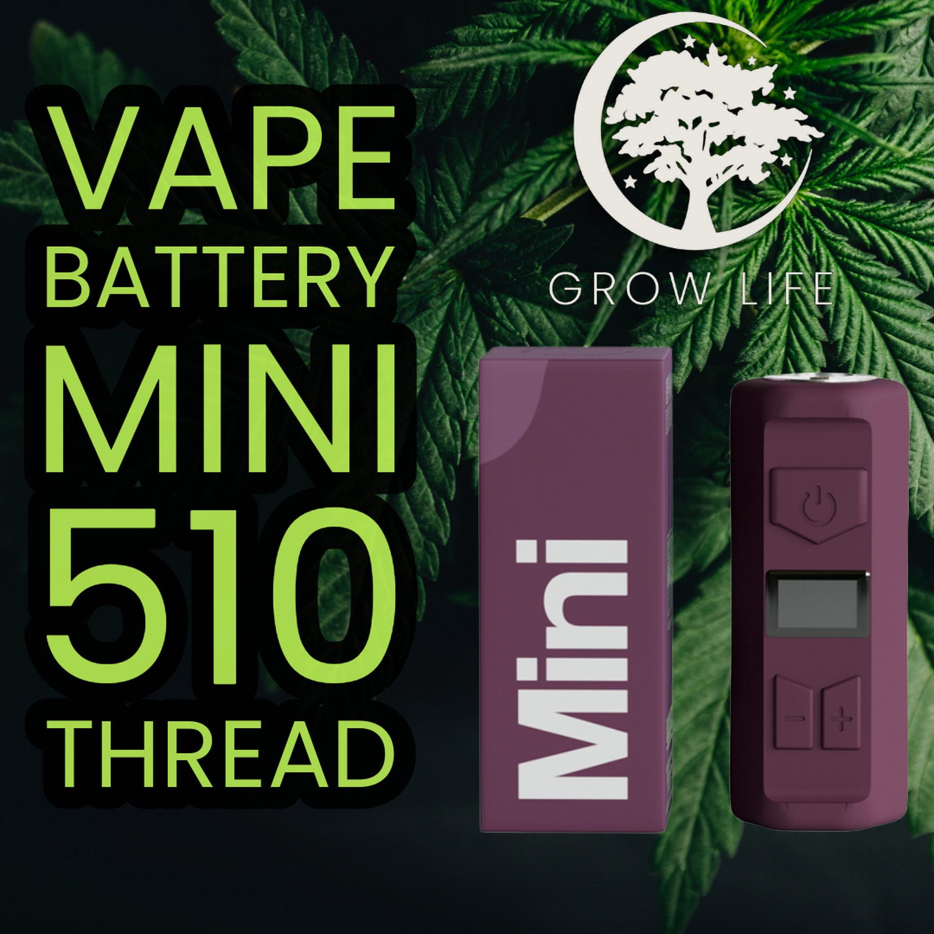 Boost Mini Battery 510 Thread Plum