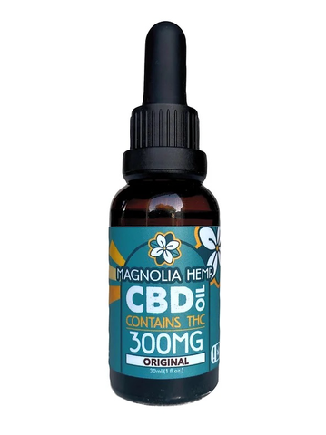 Magnolia Hemp - CBD Oil (THC) (300mg) - Original