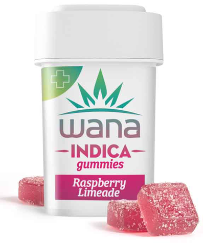 Wana 1000mg Raspberry Limeade Indica