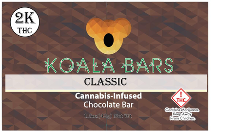 KOALA - 2000MG CLASSIC - INFUSED CHOCOLATE BAR
