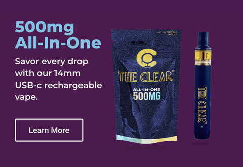 The Clear - Grapevine -0.5G- Disposable