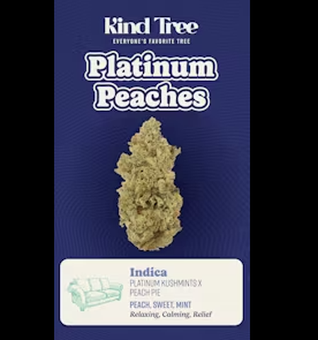 Kind Tree- Platinum Peaches-3.5g-Flower