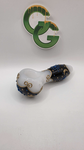 Canna Style Hand Painted Glow in the Dark Celestial Pipe